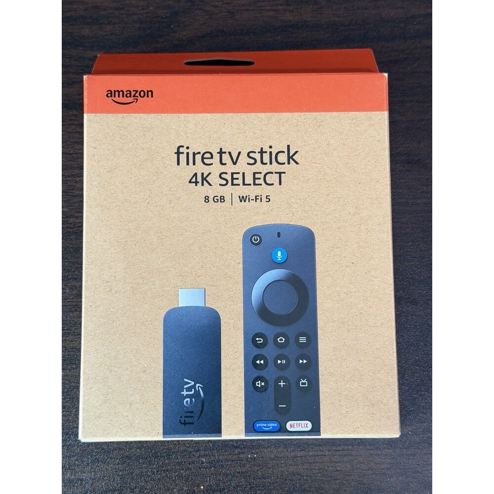 Newest Model Amazon Fire TV Stick 4K SELECT 8GB WiFi5 AI HDMI Alexa Voice Remote